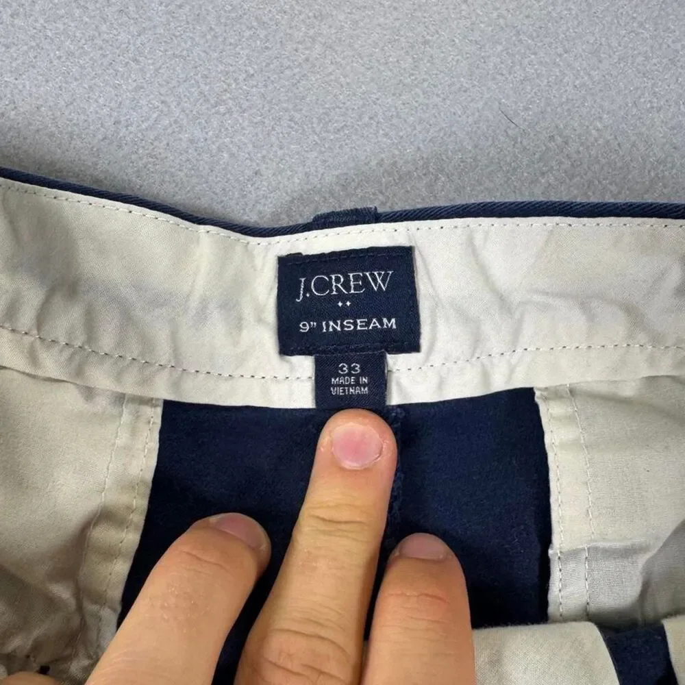 Jcrew Men's Navy and Blue Shorts